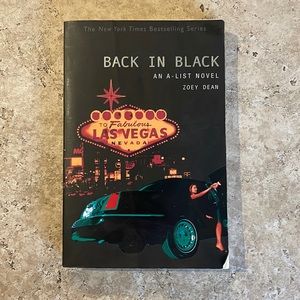 Book | Back in black by zoey dean